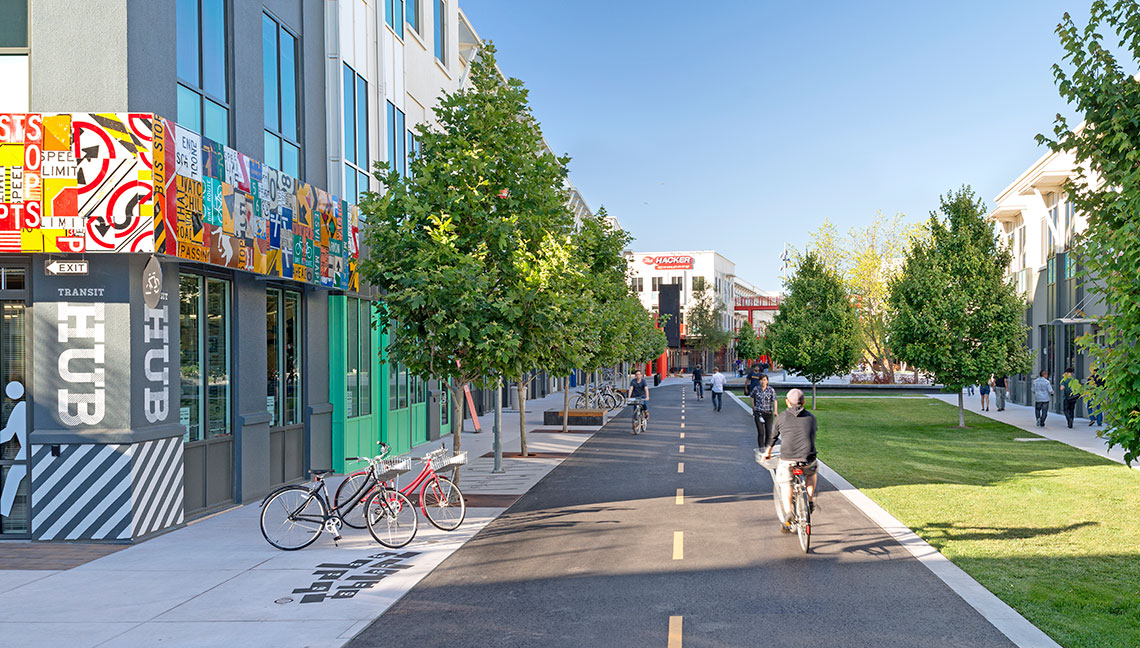 Facebook East Campus Courtyard