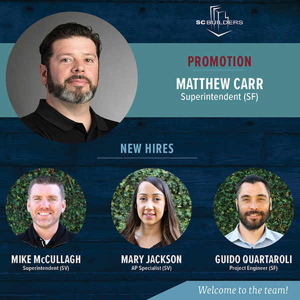 news-Matthew-Carr-and-new-hires Matthew Carr and new hires, 2020